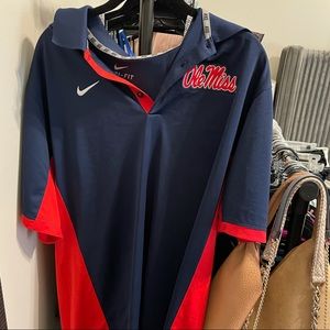 Ole Miss Nike Dri-Fit Polo